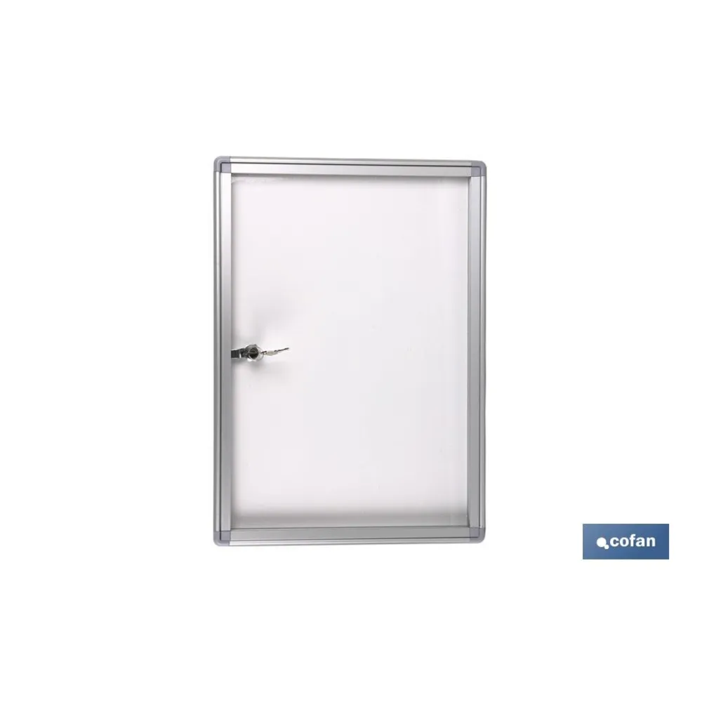 VITRINA PARA IMANES CON CIERRE (500X700MM) (PACK: 1 UDS) - Almacén de Ferretería Acor