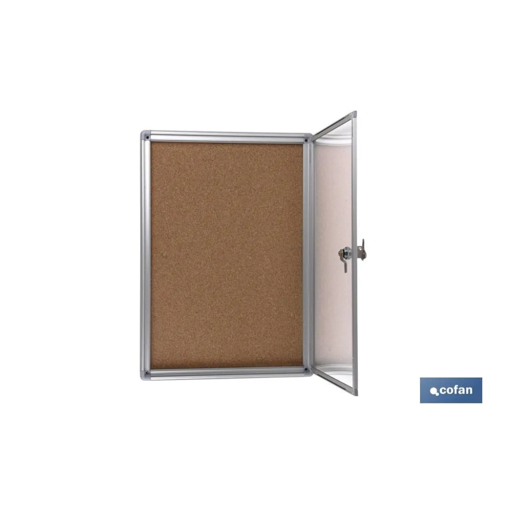 VITRINA CORCHO CIERRE(350X500MM) (PACK: 1 UDS) - Almacén de Ferretería Acor