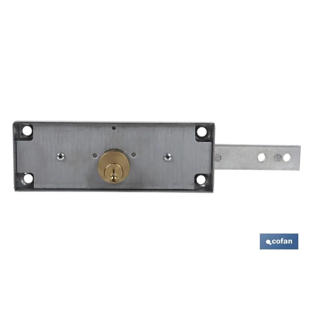 Cerradura Persiana Metal P DERECHA(Llaves Iguales)AAA (PACK: 1 UDS) - Almacén de Ferretería Acor