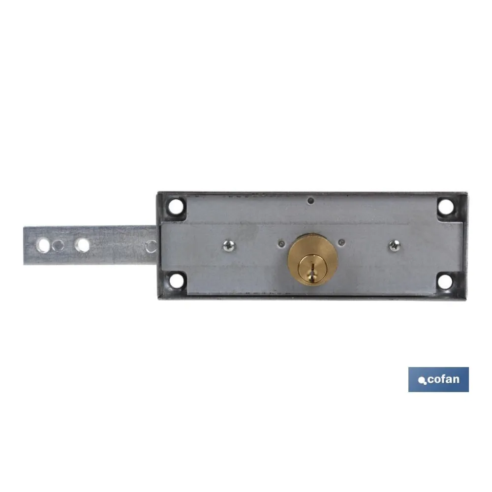 Cerradura Persiana Metal P IZQUIERDA(Llaves Iguales)AAA (PACK: 1 UDS) - Almacén de Ferretería Acor