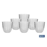 PACK 6 VASOS DE AGUA VIDRIO 29 CL MODELO ÓPALO (PACK: 1 UDS) - Almacén de Ferretería Acor