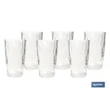 PACK 6 VASOS ALTO VIDRIO 47 CL MODELO JADE (PACK: 1 UDS) - Almacén de Ferretería Acor
