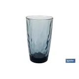 PACK 6 VASOS ALTO VIDRIO 47 CL COLOR AZUL MODELO JADE (PACK: 1 UDS) - Almacén de Ferretería Acor
