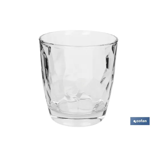 PACK 6 VASOS DE AGUA VIDRIO 30.5 CL MODELO JADE (PACK: 1 UDS) - Almacén de Ferretería Acor