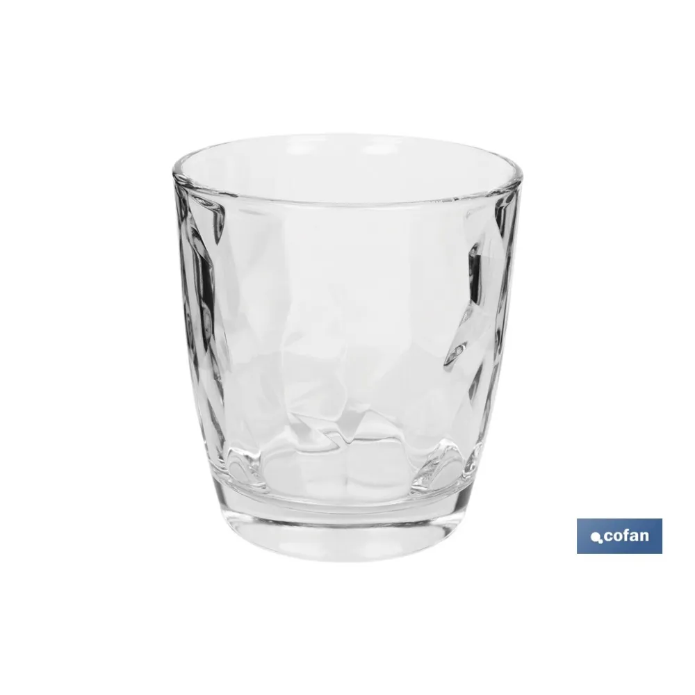 PACK 6 VASOS DE AGUA VIDRIO 30.5 CL MODELO JADE (PACK: 1 UDS) - Almacén de Ferretería Acor