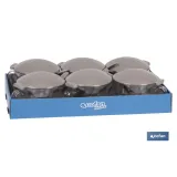 AZUCARERO 120ml MODELO ALBAHACA COLOR PIEDRA 15X11.5X9 CMventa unitaria (PACK: 1 UDS) - Almacén de Ferretería Acor