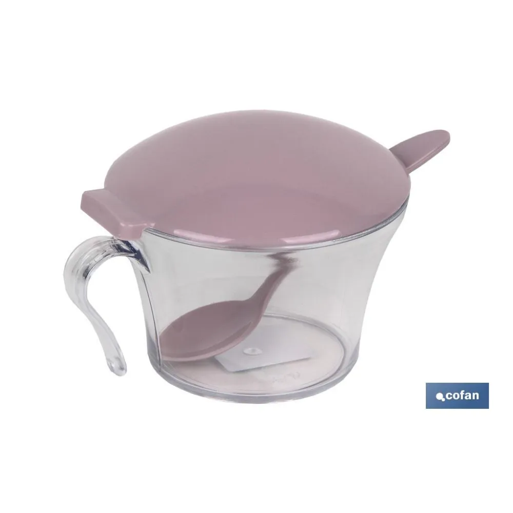 AZUCARERO 120ml MODELO ALBAHACA ROSA PALO 15X11.5X9cm (PACK: 6 UDS) - Almacén de Ferretería Acor