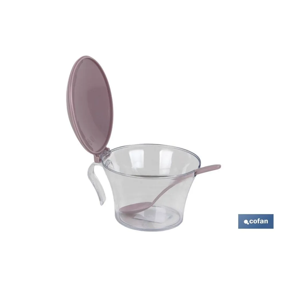 AZUCARERO 120ml MODELO ALBAHACA ROSA PALO 15X11.5X9cm (PACK: 6 UDS) - Almacén de Ferretería Acor