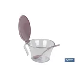 AZUCARERO 120ml MODELO ALBAHACA ROSA PALO 15X11.5X9cm venta unitaria (PACK: 1 UDS) - Almacén de Ferretería Acor