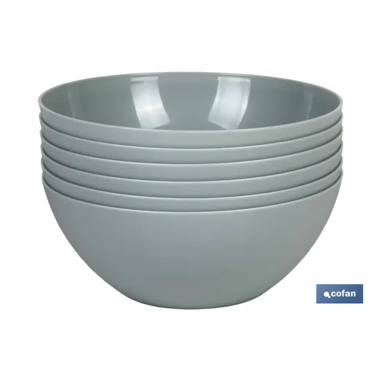BOL MODELO ALBAHACA 950ML VERDE AGUA 17X7cm (PACK: 6 UDS) - Almacén de Ferretería Acor