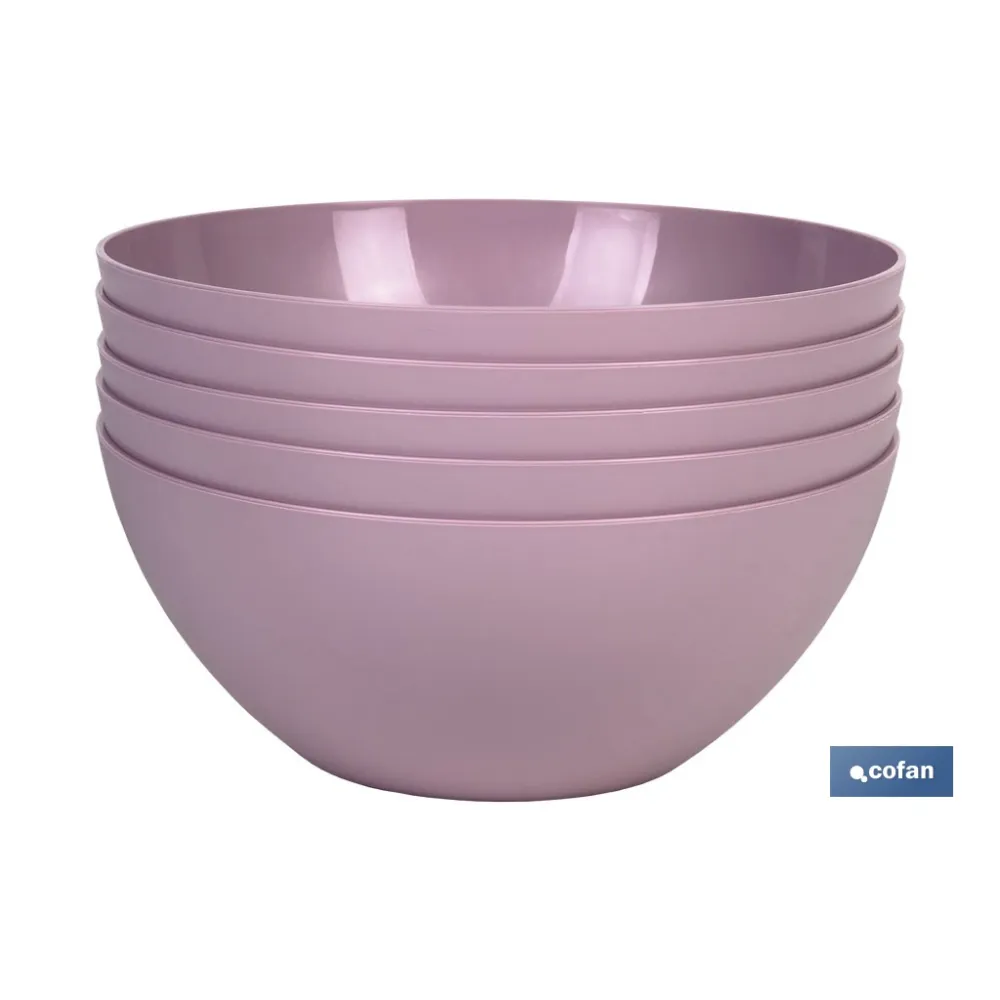 BOL MODELO ALBAHACA 2.4 L ROSA PALO 23X10cm (PACK: 6 UDS) - Almacén de Ferretería Acor