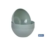 BOL MODELO ALBAHACA 2.4 LVERDE AGUA  23X10cm (PACK: 6 UDS) - Almacén de Ferretería Acor