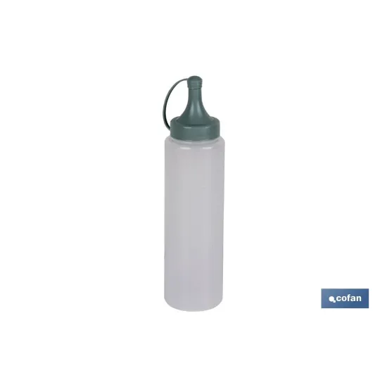 BOTELLA ACEITERA MODELO ALBAHACA  250 ML VERDE AGUA  5X20cm (PACK: 12 UDS) - Almacén de Ferretería Acor