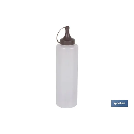 BOTELLA ACEITERA MODELO ALBAHACA 500ML COLOR PIEDRA 6X23cm (PACK: 12 UDS) - Almacén de Ferretería Acor