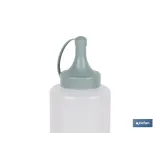 BOTELLA ACEITERA MODELO ALBAHACA 500 ML VERDE AGUA  6x23cm (PACK: 12 UDS) - Almacén de Ferretería Acor