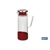 JARRA BOROSILICATO  ROJO 1300 ml (PACK: 1 UDS) - Almacén de Ferretería Acor