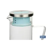 JARRA BOROSILICATO  AZUL 1300 ml (PACK: 1 UDS) - Almacén de Ferretería Acor