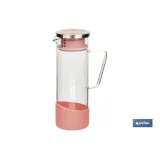 JARRA BOROSILICATO ROSA 1300 ml (PACK: 1 UDS) - Almacén de Ferretería Acor