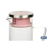 JARRA BOROSILICATO ROSA 1300 ml (PACK: 1 UDS) - Almacén de Ferretería Acor