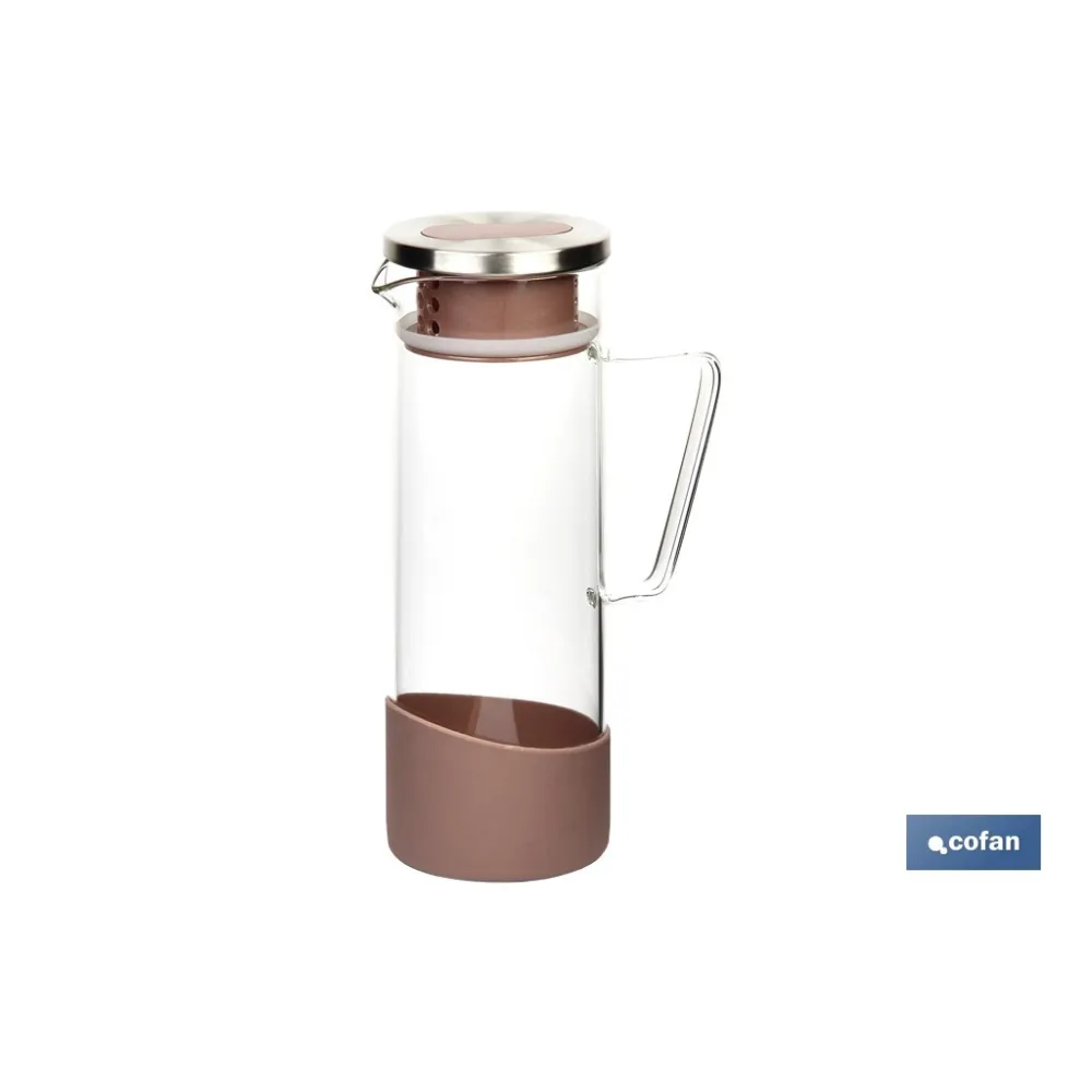 JARRA BOROSILICATO  TIERRA 1300 ml (PACK: 1 UDS) - Almacén de Ferretería Acor