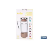 JARRA BOROSILICATO  TIERRA 1300 ml (PACK: 1 UDS) - Almacén de Ferretería Acor