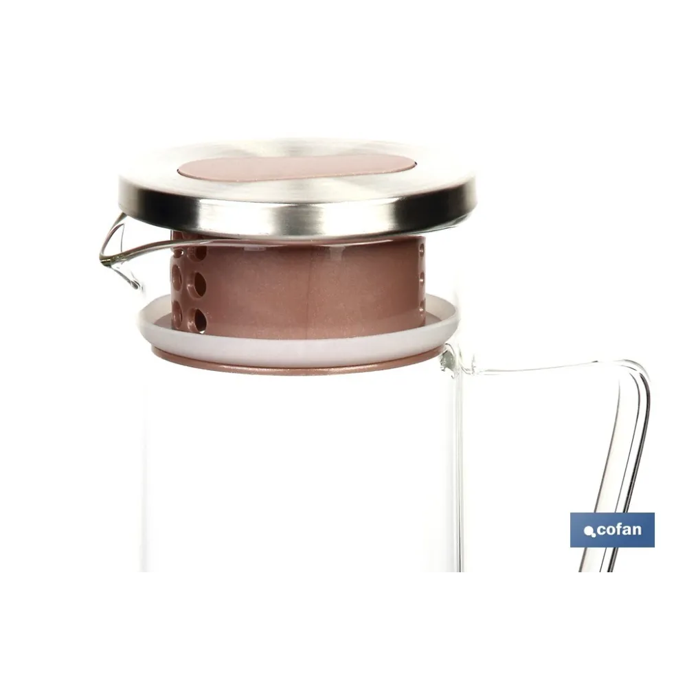 JARRA BOROSILICATO  TIERRA 1300 ml (PACK: 1 UDS) - Almacén de Ferretería Acor