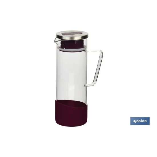 JARRA BOROSILICATO  VIOLETA 1300 ml (PACK: 1 UDS) - Almacén de Ferretería Acor