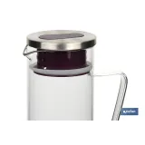 JARRA BOROSILICATO  VIOLETA 1300 ml (PACK: 1 UDS) - Almacén de Ferretería Acor