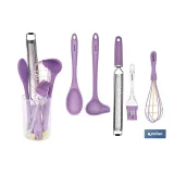 SET DE 6  UTENSILIOS DE REPOSTERÍA GAMA VERGINI (PACK: 1 UDS) - Almacén de Ferretería Acor