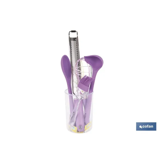 SET DE 6  UTENSILIOS DE REPOSTERÍA GAMA VERGINI (PACK: 1 UDS) - Almacén de Ferretería Acor