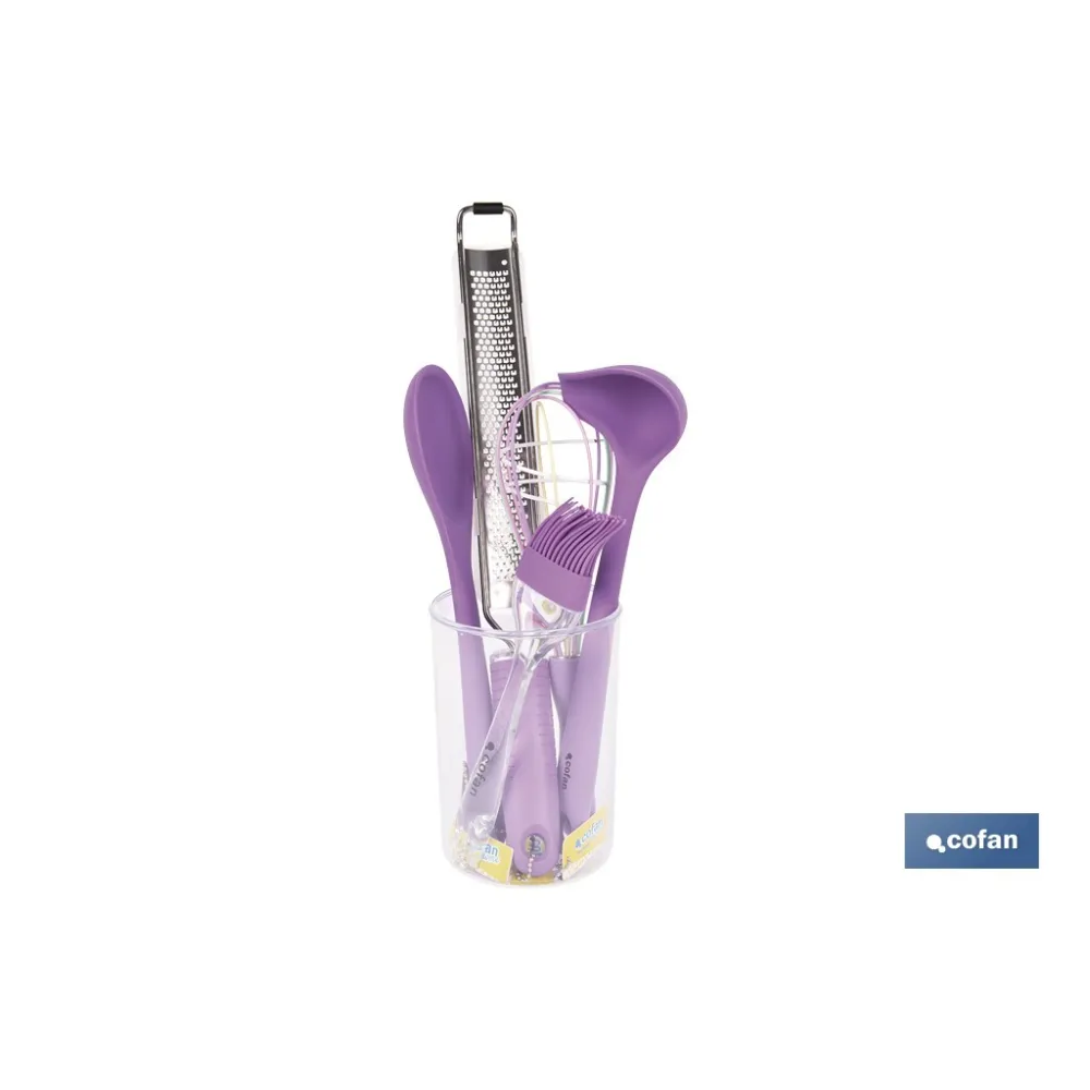 SET DE 6  UTENSILIOS DE REPOSTERÍA GAMA VERGINI (PACK: 1 UDS) - Almacén de Ferretería Acor