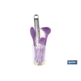 SET DE 6  UTENSILIOS DE REPOSTERÍA GAMA VERGINI (PACK: 1 UDS) - Almacén de Ferretería Acor