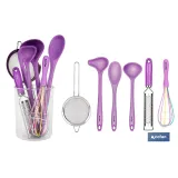 SET DE 6 UTENSILIOS DE COCINA GAMA VERGINI (PACK: 1 UDS) - Almacén de Ferretería Acor