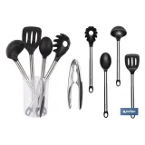 SET DE 6 UTENSILIOS DE COCINA GAMA NEIGE (PACK: 1 UDS) - Almacén de Ferretería Acor