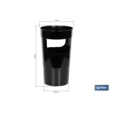 PARAGÜERO  NEGRO  POLIPROPILENO 27 X 20.6 X 45 CM venta unitaria (PACK: 1 UDS) - Almacén de Ferretería Acor