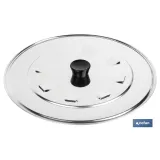 TAPA C/DESVAPO  ACERO INOX 24 cm venta unitaria (PACK: 1 UDS) - Almacén de Ferretería Acor