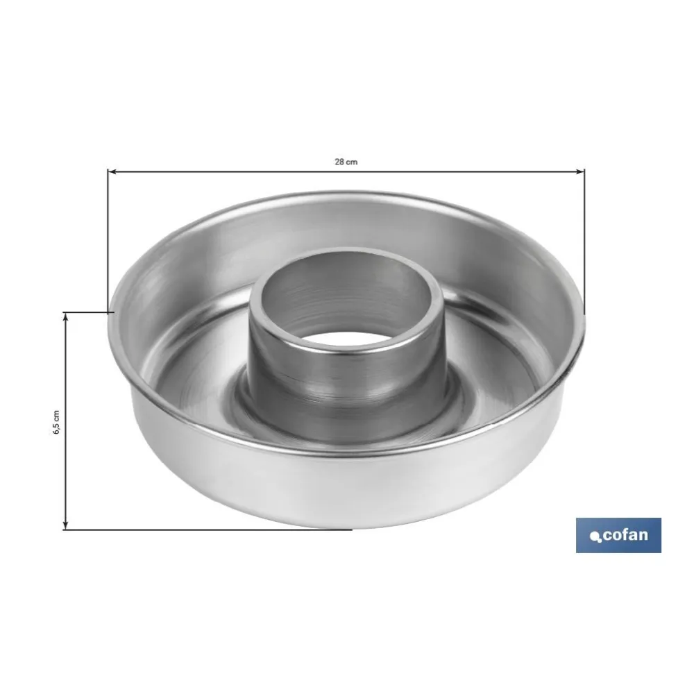 MOLDE ROSCO  ALUMINIO 28cm (PACK: 6 UDS) - Almacén de Ferretería Acor