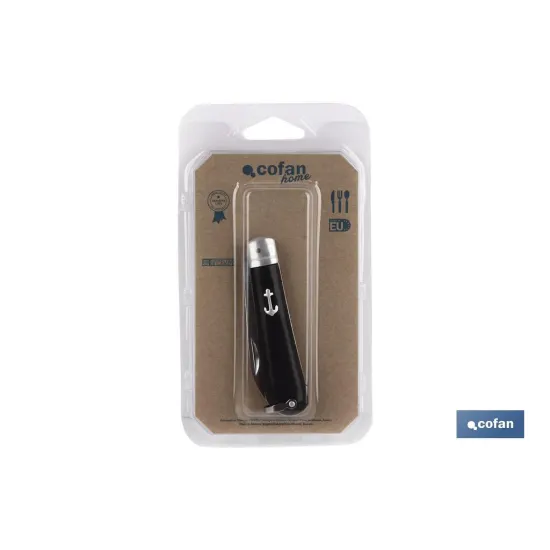 NAVAJA MARINERA CON 8 CM.HOJA PUNTA ESPADA (PACK: 1 UDS) - Almacén de Ferretería Acor
