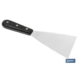 ESPÁTULA PLANCHA ACERO 10 cm (PACK: 1 UDS) - Almacén de Ferretería Acor