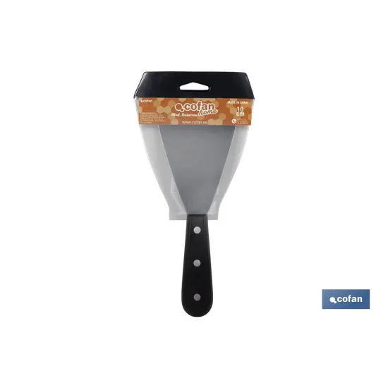 ESPÁTULA PLANCHA ACERO 10 cm (PACK: 1 UDS) - Almacén de Ferretería Acor