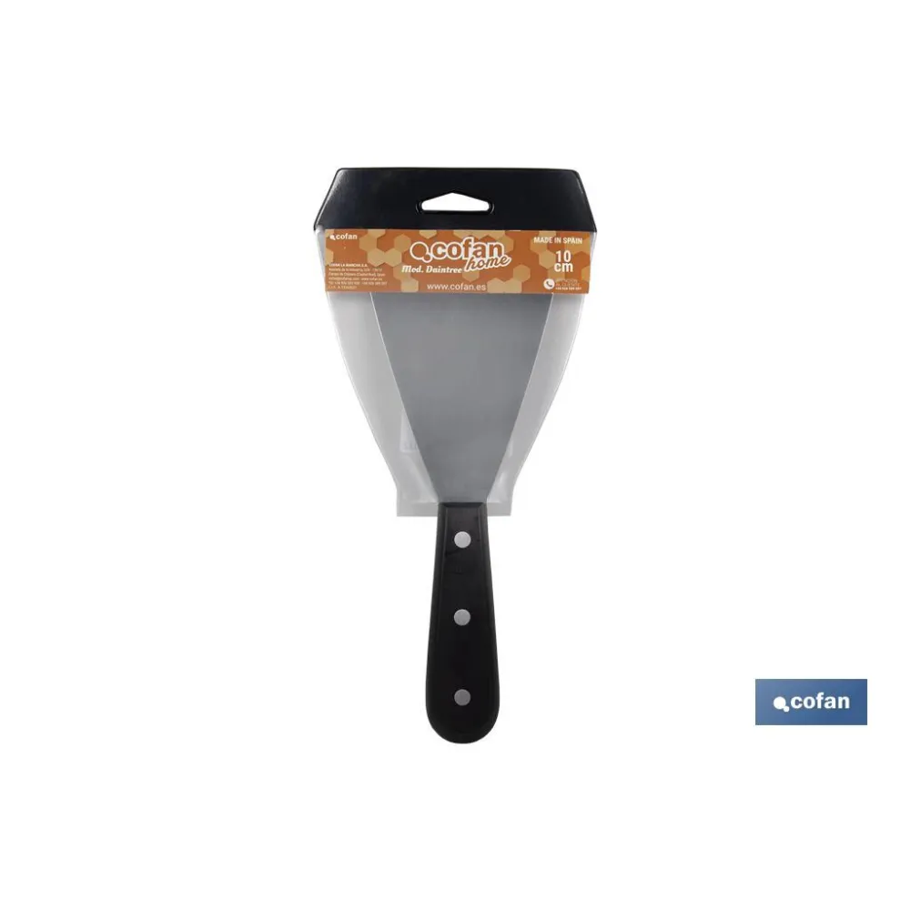 ESPÁTULA PLANCHA ACERO 10 cm (PACK: 1 UDS) - Almacén de Ferretería Acor