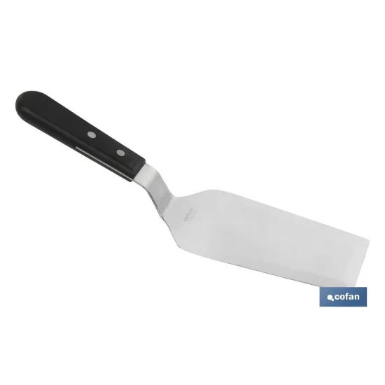 ESPÁTULA ACODADA PARA BARBACOA 17 CM (PACK: 1 UDS) - Almacén de Ferretería Acor