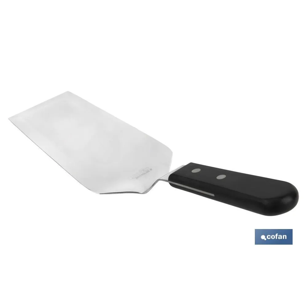 ESPÁTULA ACODADA PARA BARBACOA 17 CM (PACK: 1 UDS) - Almacén de Ferretería Acor