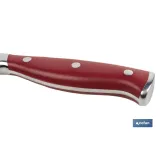 CUCHILLO PANERO HOJA 21cm MODELO AGUACEJO ROJO (PACK: 1 UDS) - Almacén de Ferretería Acor