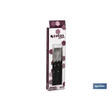 PACK 3 CUCHILLO CHULETERO MICRODENTADO HOJA 10cm  MODELO GULASH NEGRO (PACK: 1 UDS) - Almacén de Ferretería Acor