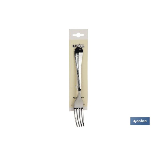 BL 2uds TENEDOR DE MESA INOX C-18/0 MODELO BOLONIA 2 mm