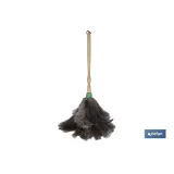 PLUMERO DE PLUMA DE  AVESTRUZ  54cm  venta unitaria (PACK: 1 UDS) - Almacén de Ferretería Acor