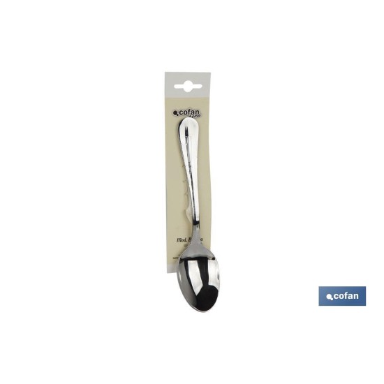 BL 2uds CUCHARA DE MESA INOX C-18/0 MODELO BOLONIA 1.8 mm