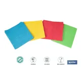 PACK DE 4 BAYETAS DE ALTA CALIDAD AZUL, ROJO, AMARILLO , VERDE 38 X 35 CM (PACK: 1 UDS) - Almacén de Ferretería Acor