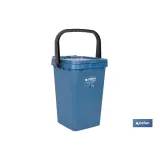 CONTENEDOR AZUL PARA PAPEL-CARTON 25L. (PACK: 1 UDS) - Almacén de Ferretería Acor